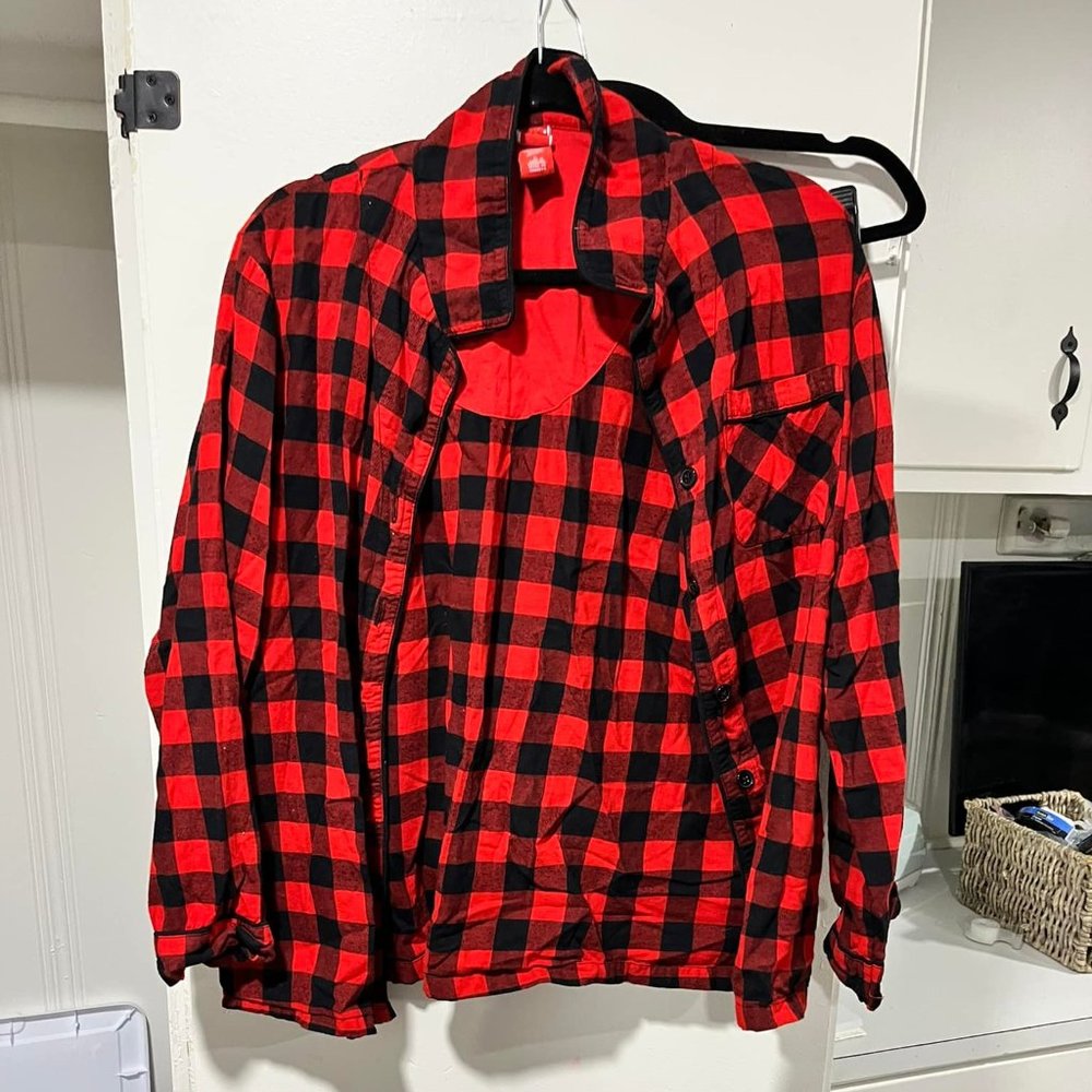 BUFFALO PLAID TOP